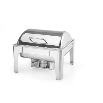 Chafing GN 2/3 vysoký lesk, HENDI, Profi Line, 6L, 395x405x(H)320mm | 470237